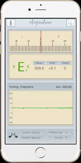 The app is very restricted unless you pay for the full version. Elegantune The Best And Most Professional Chromatic Tuner For Guitar Bass Ukulele Violin Pipe And Piano