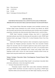 Dalam menuliskan resume suatu jurnal hendaknya menggunakan bahasa sendiri yang singkat dan mudah dipahami. Resume Jurnal Dhina By Dhina Setyawati Issuu