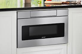 sharp updates its microwave drawer for