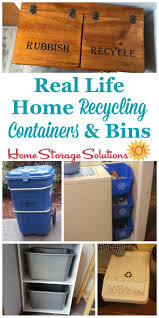 Home Recycling Containers Ideas For Your Kitchen And Other Rooms Recycling Containers Storage Solutions Home Storage Solutions