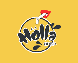 Tujuan dari pemberian merek ini untuk branding adalah sebuah merek sebagai nama atau simbol yang diasosiasikan dengan produk atau jasa yang dapat menimbulkan arti psikologis atau. Holla Logo Design Hai Saya Membuat Sebuah Logo Untuk Sebuah Brand Yang Saya Ciptakan Brand Ini Merupakan Brand Makanan Desain Logo Desain Tipografi Desain