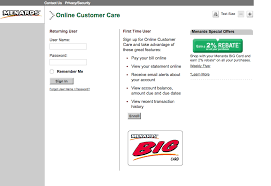 Because your menards® big card® is issued by capital one, you'll be able to link it to your existing capital one online account. Menards Big Card Login Make A Payment