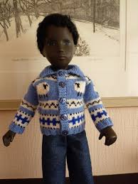 Sheep Cardigan Sasha Doll Knitwear Smock Dress