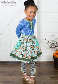 Matilda Jane With Joanna Gaines Family Heirloom Dress With Haystack Leggings Matilda Jane Clothing Girl Outfits Matilda Jane Joanna Gaines
