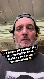 Half of woodworking is fixing mistakes #woodtok #woodworking #mistake