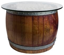 In this tutorial i will walk you through the process of building a whiskey barrel coffee table. Cork And Barrel Coffee Table Rustic Coffee Tables By Alpine Wine Design Houzz