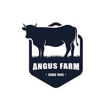 Black Angus Logo Design Template Kuh Farm Logo Design Milch Bauernhof Logo Png Und Vektor Zum Kostenlosen Download In 2020 Farm Logo Design Farm Logo Logo Design