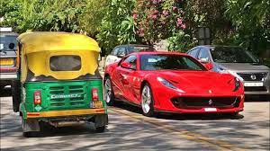 Ferrari 812 gts makes its debut in india; Supercars In India June 2019 Ferrari 812 Aventador Svj Gt3 Rs Youtube