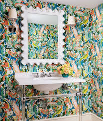 La Maison Pierre Frey On Instagram Le Chant De Tidore In A Powder Room By Mccanndesigngroup Pi In 2020 Pierre Frey Bathroom Decor Interior Design Inspiration