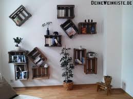 Bucherwand Aus Weinkisten Weinkisten Couchtisch Weinkisten Obstkisten Mobel