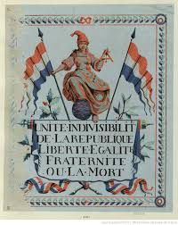 Unite Indivisibilite Ou De La Republique Liberte Egalite Fraternite Ou La Mort Esta Bibliotheque Nationale De France La Republique Francaise Republique