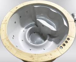 Badezuber Badefass Badebottich Badetonne Holz Glasfaser Hot Tub Team Badefass Badetonne Badezuber