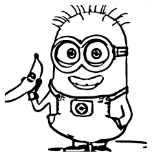 Los Mas Lindos Dibujos De Minions Para Colorear Y Pintar A Todo Color Imagenes Prontas Para Descargar Minions Dibujos Paginas Para Colorear Para Ninos Minions
