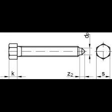 Sechskantschrauben din 933 edelstahl a2. Tth Webshop Sechskantschrauben Din 564 A M10x45 Stahl Blank 12962045