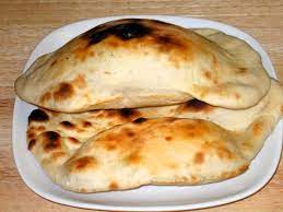 Naan Oven Baked Flat Bread Manjula S Kitchen Indian Vegetarian Recipes