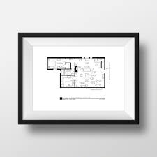 How i met your mother returns for a hilarious fourth season! How I Met Your Mother Robin Scherbatsky Apartment Black Fantasy Floorplans Touch Of Modern