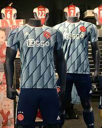 Get your football shirt or kit for ajax amsterdam and show your support to the historic dutch football team by sporting one of their beautiful and iconic white and red shirt. New Ajax Away Kit 2020 21 Adidas Unveil Blue Alternate Jersey For Amsterdam Outfit Football Kit News
