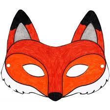 Masque Renard A Imprimer Masque Renard Artisanat Renard Deguisement Renard
