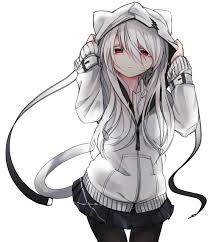 Showing all images tagged white hair, red eyes, male and solo. Anime 1184084 Red Eyes White Hair And Anime Girl On Favim Com