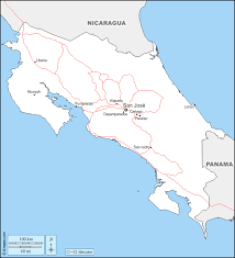 Located on the osa peninsula, the south pacific region is a haven for those looking to experience the unspoiled beauty of costa rica. Costa Rica Kostenlose Karten Kostenlose Stumme Karte Kostenlose Unausgefullt Landkarte Kostenlose Hochauflosende Umrisskarte Grenzen Wichtige Stadte Strassen Namen