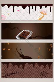Fundo Do Banner Do Poster De Chocolate Psd Baixar Gratis Pikbest Banner Design Layout Banner Banner Background Images