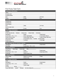 Quickly browse through hundreds of fire department tools and systems and narrow down your top choices. Nfpa Fire Pump Testing Forms Fill Online Printable Fillable Blank Pdffiller