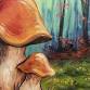 Autumn Mushroom Forest