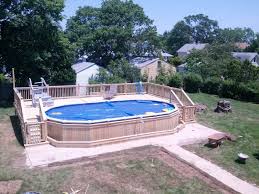 Pin By Brothers 3 Pools On Brothers 3 Pools Aboveground Semi Inground Inground Pools Oval Pool Above Ground Swimming Pools Oval Swimming Pool