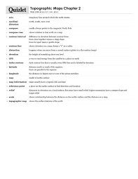 Explorelearning gizmo answer key building topographic maps. What Does A Topographic Map Show Quizlet