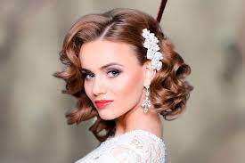 If you want those curls to stay, be sure to set with a firm hold hairspray like tresemmé compressed micro mist hair spray extend hold level 4. 23 Pretty Prom Hairstyles For Short Hair Lovehairstyles Com