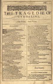 Thetragedie Of Cymbeline William Shakespeare Writers And Poets Scrapbook Download The Book Thief