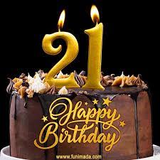 You are the moon of my life and the sun of my stars. Happy 21st Birthday Animated Gifs Download On Funimada Com
