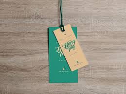 Free Dual Cloth Hanging Tag Mockup Psd Mockup Free Psd Free Mockup Business Card Mock Up
