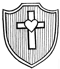 Teach your child how to identify colors and numbers and stay within the lines. Coloring Page Of A Shield Iconmaker Info
