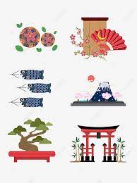 Japan Travel Map Landscape Illustration Japan Png And Vector With Transparent Background For Free Download In 2021 Illustrated Map Japan Icon Sticker Art