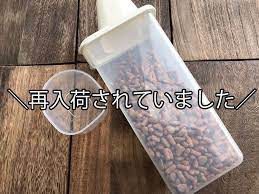 人気商品 再入荷 ダイソーの穀物保存容器 保存容器 穀物 タッパー