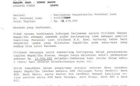 Contoh Surat Permohonan Pelunasan Hutang Kpr Otosection