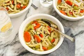 Dash salt (i used 1/8 tsp.) Mom S Homemade Chicken Noodle Soup Classic Chicken Noodle Soup