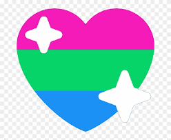 What does the facebook rainbow flag reaction emoji mean, and how can i get it? Polysexual Sparkle Heart Discord Emoji Pride Flag Emoji Discord Heart Hd Png Download 677x609 92141 Pngfind