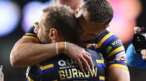 Burrow, who in december 2019 revealed he had been diagnosed with motor neurone disease, was leeds' guest of honour for their game against huddersfield on thursday. 18ewdubohxa5nm