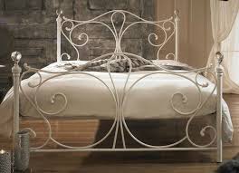 Victorian Style Metal Bed Frame White King Size French Bed Vintage Shabby Chic View More On The Li Shabby Chic Bed Frame Vintage Bed Frame Metal Bed Frame