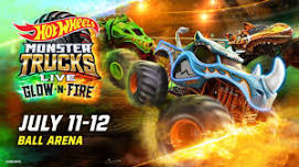 Hot Wheels Monster Trucks Live Glow-N-Fire