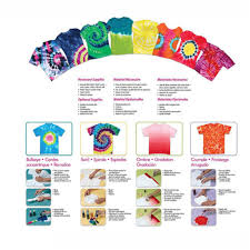 12pcs one step tie dye kit vibrant diy for fabric textile