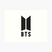 It is an icon used by brands, companies, etc. Bts Logo Schwarz Und Weiss Kunstdruck Von Intothesands Redbubble
