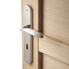 2 Poignees De Porte Agathe Trou De Cle Inspire Zamak 195 Mm Poignee De Porte Trou Et Idee De Decoration