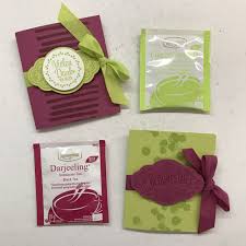 Teebeutel Verpackung Stempelspass Teebeutel Geschenke Basteln Tee Verpacken