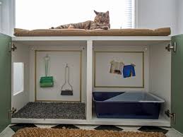 Contains powerful odor eliminators and neutralizers plus baking soda. How To Conceal A Kitty Litter Box Inside A Cabinet Hgtv