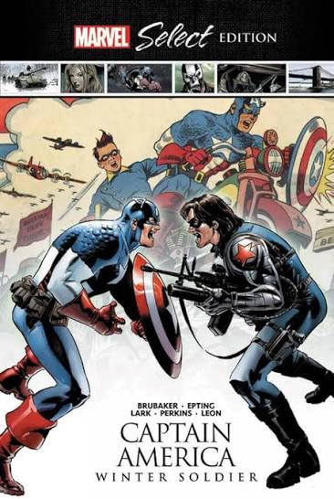 Amazon.com: Captain America Winter Soldier: Marvel Select Edition:  9781302921231: Brubaker, Ed, Epting, Steve, Lark, Michael, Perkins, Mike,  Leon, John Paul: Books