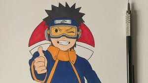 Next anime drawing in progress boruto naruto kid outlines. Drawing Kid Obito Naruto Shippuden Copic Markers Youtube