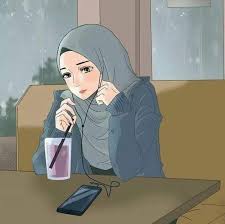 60+ gambar kartun muslimah lucu, cantik, sedih terbaru. Discovered By Souha Sousou Find Images And Videos On We Heart It The App To Get Lost In What You Love Girls Cartoon Art Islamic Cartoon Cartoon Girl Images